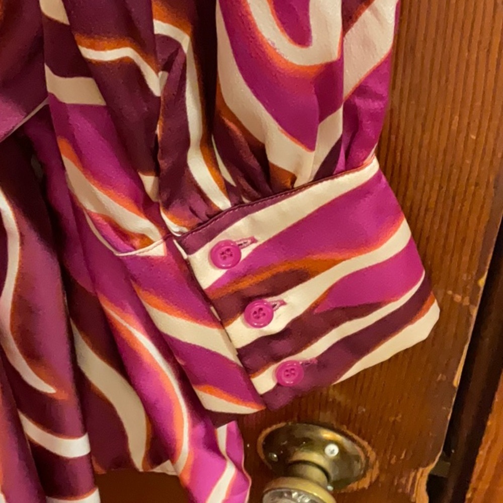 Luxxel Purple and Orange Dress - Picture 11 of 12